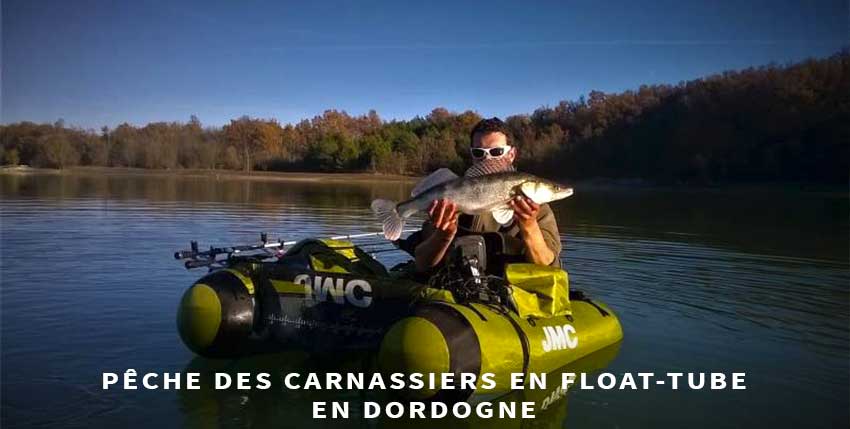 Guide de pêche des carnassiers en float-tube Dordogne